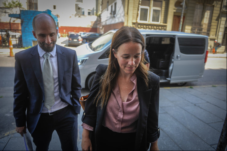 María Ibarzábal Murphy asume como secretaria de Legal y Técnica.
Foto Federico López Claro
