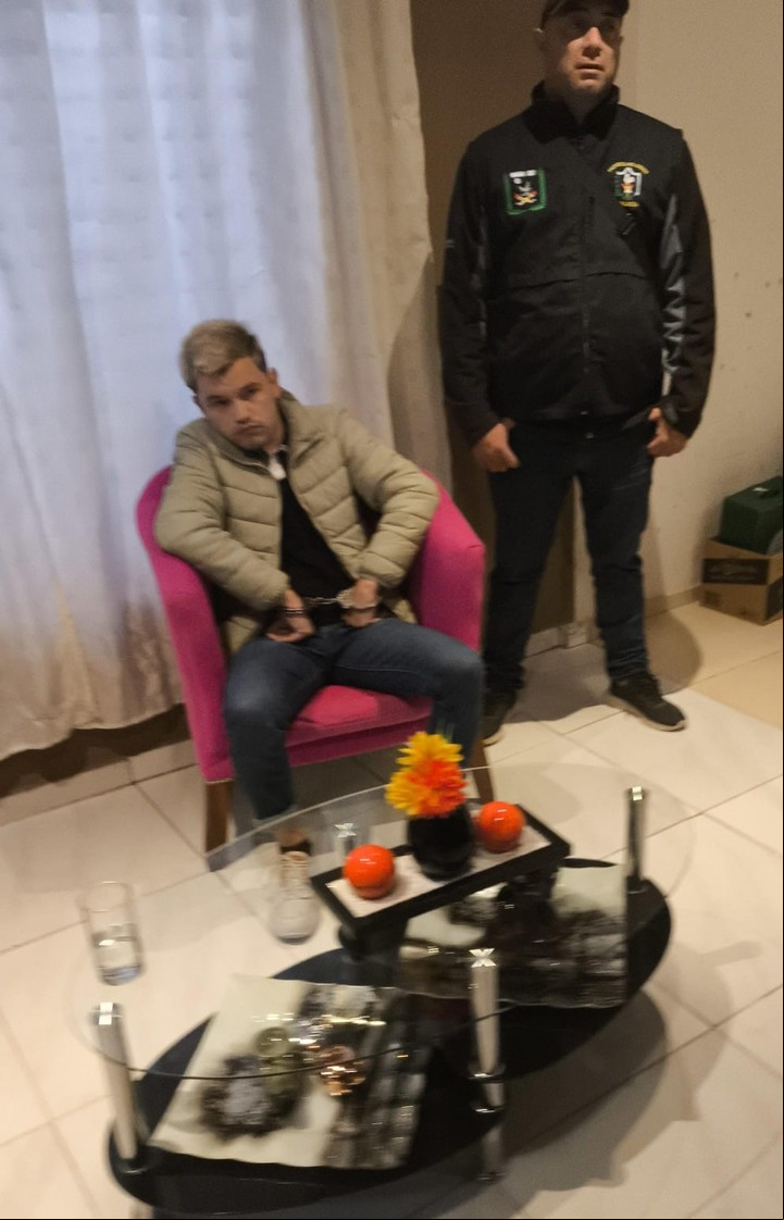 Marcos Cáceres, uno de los líderes piqueteros detenidos
