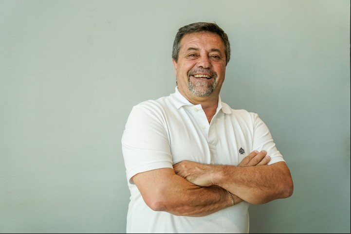 El candidato a legislador porteño por el MID Ricardo "Caruso" Lombardi. Foto: Fernando de la Orden/Archivo