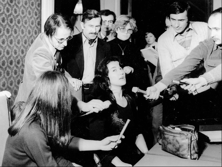 El torbellino de Argentina: Argerich en el Concurso Chopin de Varsovia en 1965. Se llevó el primer premio y cautivó al público polaco.Credit...Instituto Fryderyk Chopin