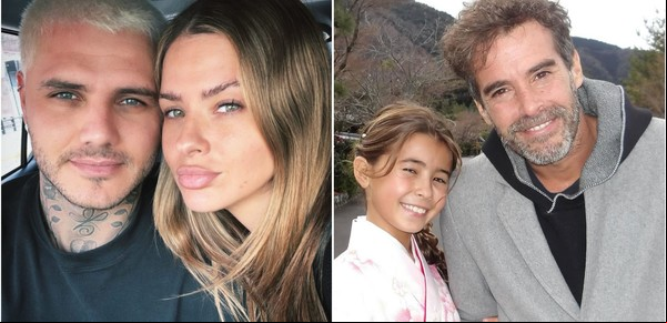 La China Suárez y Mauro Icardi volvieron a mostrarse junto a Nicolás Cabré en un partido de hockey de Rufina