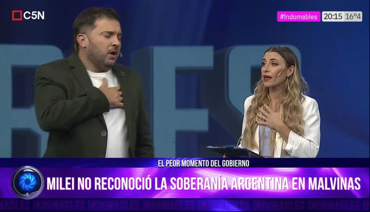 Los dichos de Brey no fueron tolerados por Diego Brancatelli. Foto: Captura TV