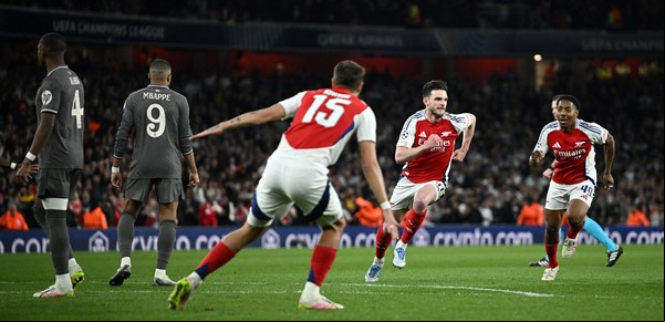 Arsenal aplastó a Real Madrid en Londres, le marcó tres golazos y lo dejó al borde del nocaut en la Champions League