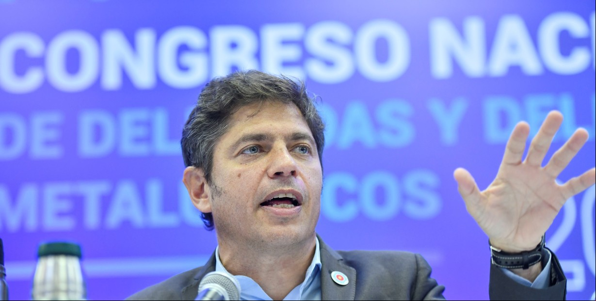 El gobernador bonaerense Axel Kicillof. Foto: Prensa PBA