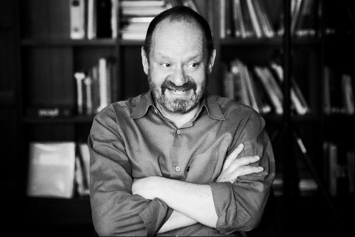 En la Biblioteca del Malba, antes de su presentación.
Fotos Martín Bonetto
