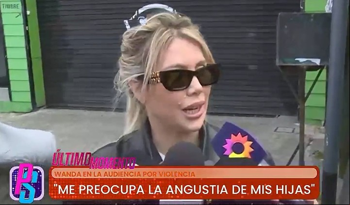 Wanda Nara habló sobre la revinculación de sus hijas, Isabella y sca con Mauro Icardi. | Foto: El Trece