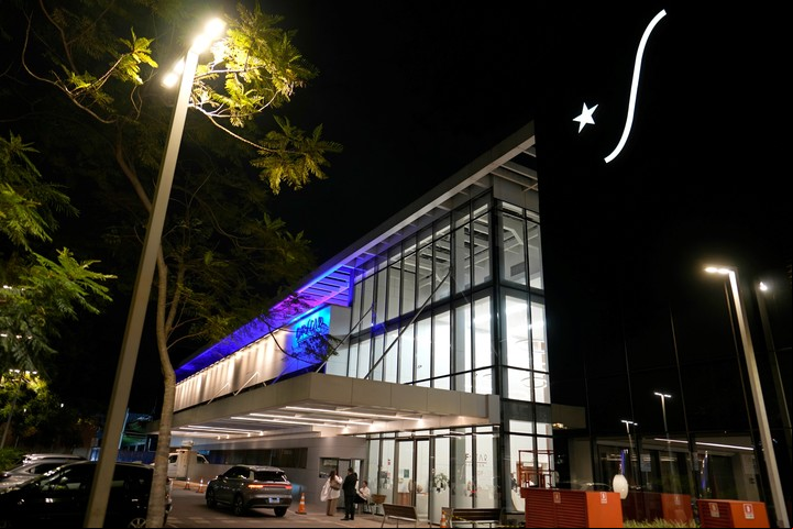 DF Star Hospital, el lugar en Brasilia donde Jair Bolsonaro es operado. Foto: AP