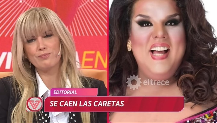 En su programa, Viviana Canosa apuntó contra Costa. Foto: Captura TV.