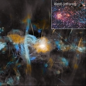 La foto NASA del día: la increíble vista del centro de nuestra galaxia 