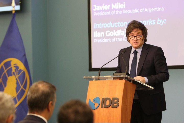 El presidente Javier Milei destacó el triunfo en Rosario.