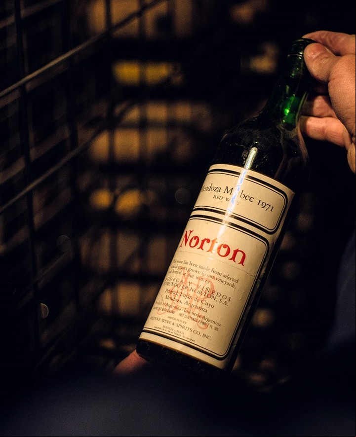 Malbec Norton 1971: el primero de exportación.
