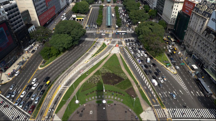 las vistas desde la punta del Obelisco. Foto: Matías Pérez