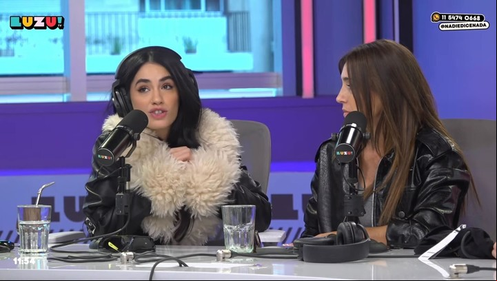Lali visitó Luzu junto a Soledad Pastorutti. Foto: Captura YouTube