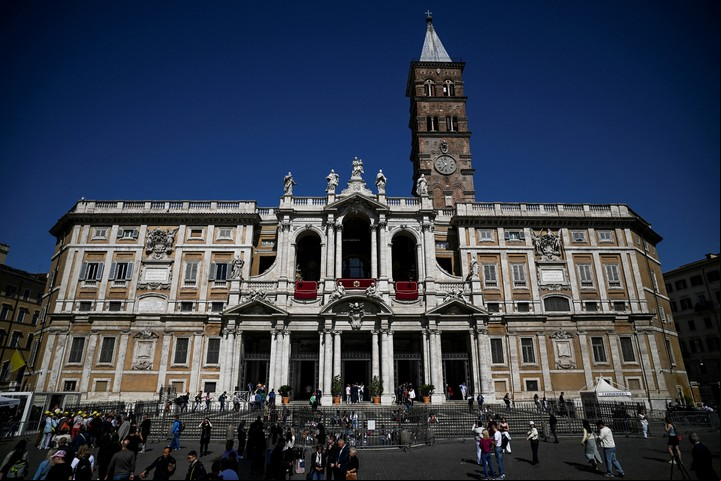 La Basílica de Santa Maria Maggiore, en Roma. Foto: Reuters
