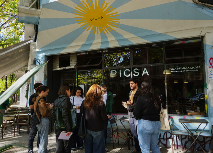 La pizzería Picsa, punto de partida del Sherpa Food Tour. Foto Fernando de la Orden 