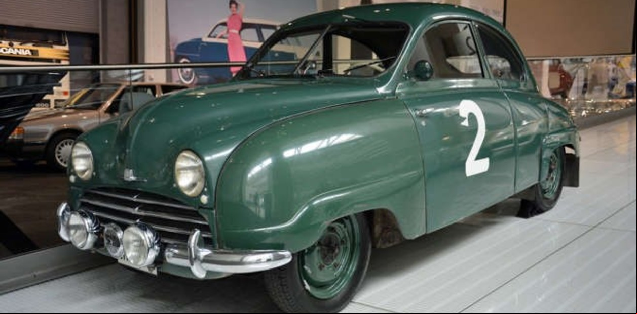 El Saab 92 fue diseñado por Sixten Sason. Foto: Ronan Glon.