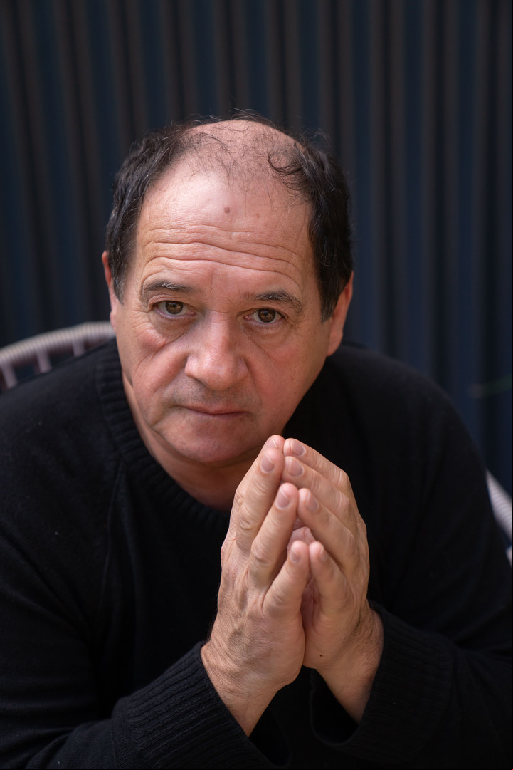 Julio Chávez antes del estreno de La ballena la obra escrita por Samuel D. Hunter. Foto: Fernando de la Orden