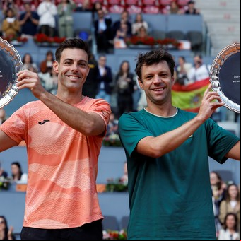 Masters 1000 de Madrid: Horacio Zeballos y Marcel Granollers volvieron a gritar campeón en la Caja Mágica