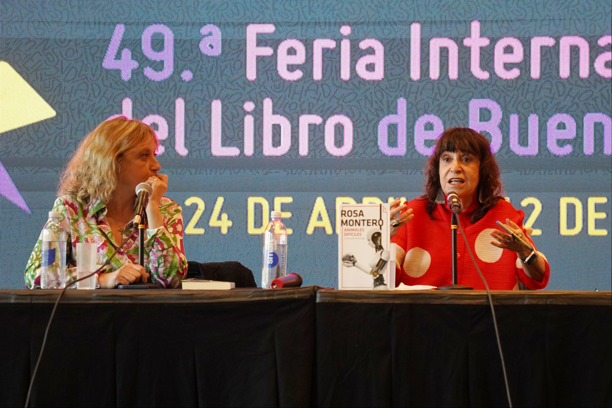 Queremos tanto a Rosa Montero, Bruna Husky dice adiós y su autora recibió amor en la Feria