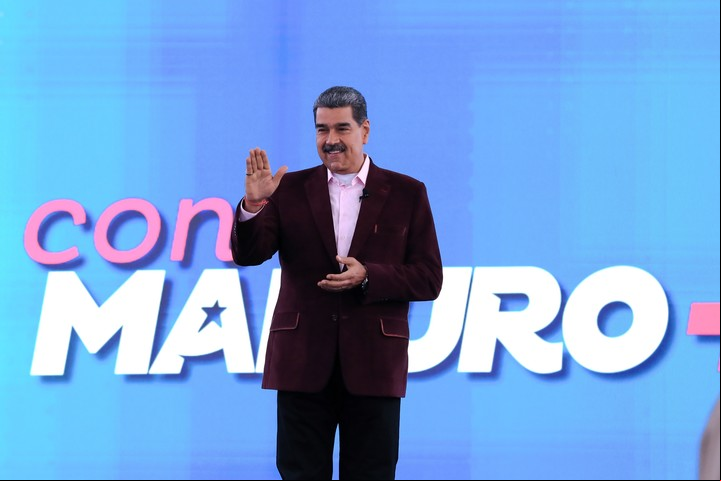 El presidente Nicolás Maduro proclamó su reelección el año pasado, pese a las denuncias de fraude. Foto: EFE