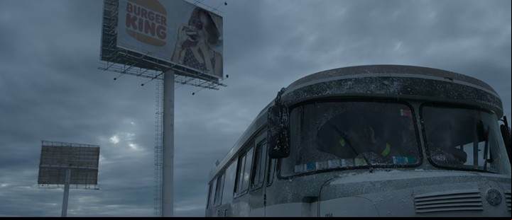 Burger King, otra de las marcas que aparece en El Eternauta.