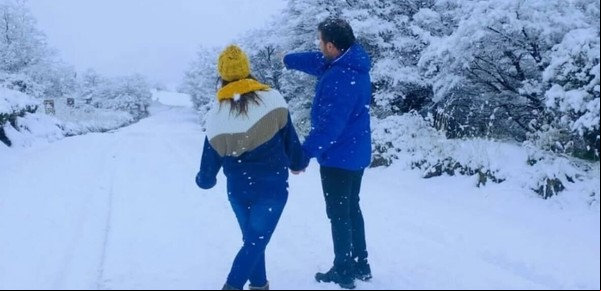 Con un guiño a "El Eternauta", Cecilia Insinga defendió a Diego Brancatelli: "Estamos juntos y en familia"