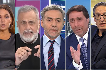 Escala la guerra entre los canales de noticias y hubo un cambio fuerte en la cima