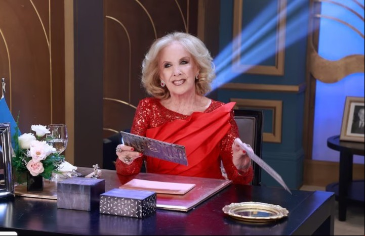 Mirtha Legrand, en esta oportunidad, no emitió su voto. Foto: Archivo.