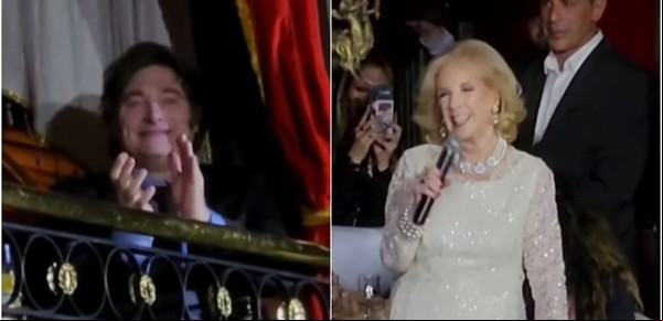 Mirtha Legrand exclamó “Viva la libertad, carajo” en el desfile de Roberto Piazza: la respuesta de Javier Milei 
