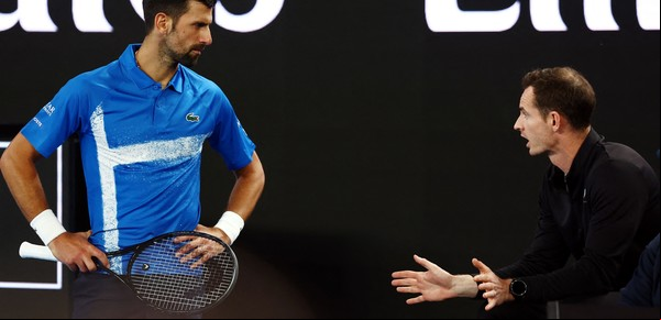 Sorpresa en el tenis: Novak Djokovic anuncio que Andy Murray no lo seguirá entrenando