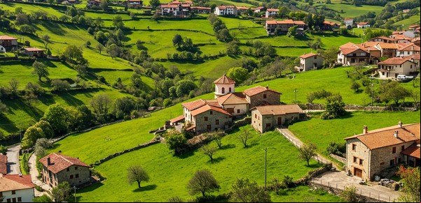 El pueblo más pequeño de Asturias: una aldea medieval con 40 habitantes