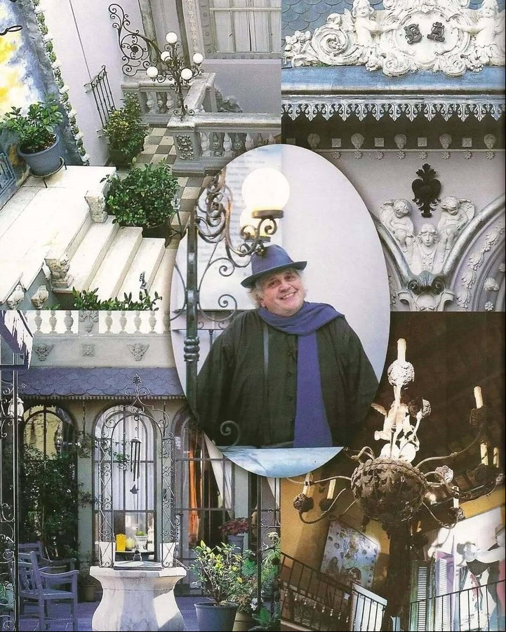Fue la casa del artista Eduardo Bergara Leumann, figura clave del mundo cultural argentino en los años 60. Foto: Instagram @usalboticadelangel.