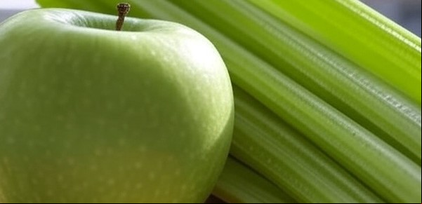Cómo preparar jugo de manzana verde con apio para desintoxicar el cuerpo