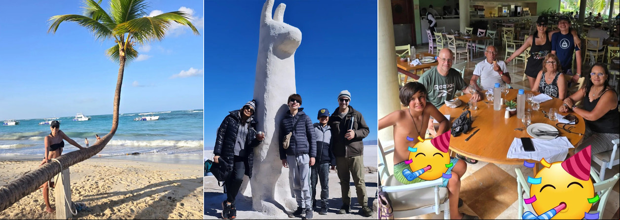 Viaje al Caribe, regalo para los suegros y una cena romántica postergada: así se mostraba en redes el matrimonio de la masacre en Villa Crespo