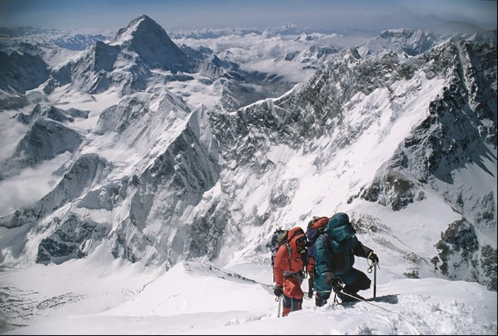 Tommy Heinrich comenzó a escalar en 1993 y en 1995 se convirtió en el escalador número 600 en el mundo en alcanzar la cima del Everest. Foto: Tommy Heinrich.
