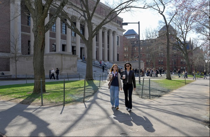 El campus de la Universidad de Harvard en Cambridge, Massachusetts, Estados Unidos. Foto Reuters