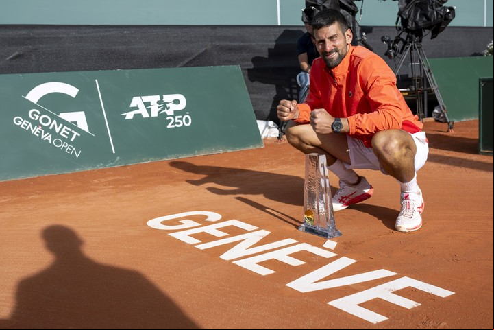 Ginebra, un torneo inolvidable para Nole. Foto: EFE