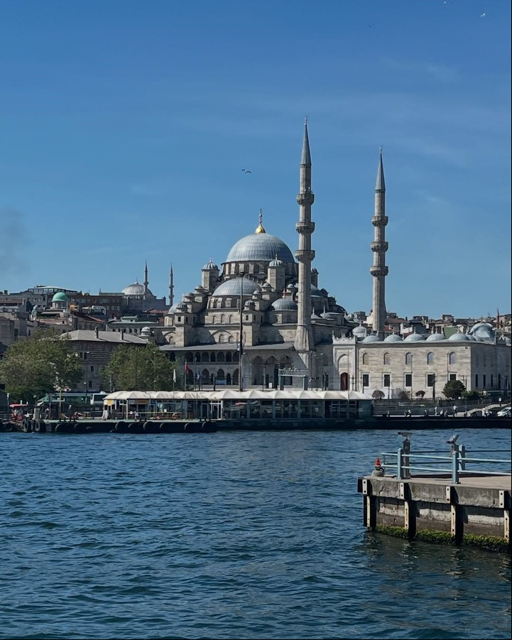 Una de las postales que compartió Sergio Lapegüe de Estambul, Turquía. Foto: Instagram.