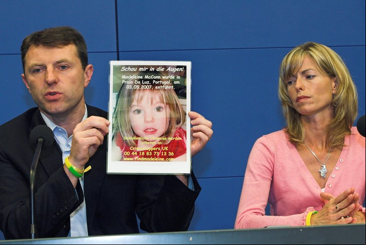 Los padres de Madeleine conmemoraron el 18.º aniversario de su desaparición. Foto: AP