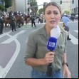 Un policía le disparó un balazo de goma a una periodista australiana que cubría una protesta contra Trump en Los Ángeles